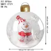 Pelota Navideña Inflable Spot Transfronteriza Decoración de Patio Bola Linterna Nueva Suministros Navideños Luz de Control Remoto Bola de Atmósfera Navideña