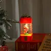 Decoraciones Navideñas, Escena Interior del Anciano, Cabina Telefónica, Lámpara de Aceite Pequeña, Pequeños Regalos de Navidad, Adornos Brillantes, Regalos