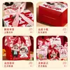 Caja de Dulces para Boda, Caja de Dulces de Boda de Dibujos Animados Linda de Nicho de Gama Alta Shin-Chan, Caja de Dulces para Recuerdo de Boda, Empaque de Dulces para Boda
