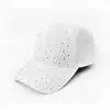 Novo Boné de Baseball com Estampa Completa de Strass para Mulheres, Estilo Coreano, Moderno e Versátil, Primavera e Verão, Emagrecimento Facial, Chapéu Casual de Sol