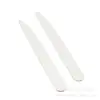Venta al por mayor del fabricante Papel de lija para manicura Tipo lima de uñas Chip de madera Tira de arena pulidora Tipo cuchillo de arena negra Lima de uñas de doble cara resistente al desgaste