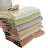 Funda de edredón de color liso, clase A, algodón puro, con patrón grande de ganso, pieza única, 100% algodón puro, adecuada para dormir sin ropa, individual/doble, dormitorio estudiantil, verano