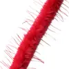 Tiras Procesadas Personalizadas de Plumas de Pavo Artificial, Adorno de Plumón Colorido, Accesorios de Ropa Engrosados y Ensanchados, Tiras de Flecos para Sombreros
