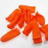 Protección Laboral Industrial Antideslizantes Dediles Naranja Blanco Látex Dediles Libre de Polvo Protección Antiestática