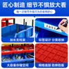 Caja de piezas en ángulo antiestática engrosada, caja de almacenamiento de estante modular, caja para materiales de tornillos de ferretería