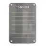 Pizarra magnética para mensajes de refrigerador, pegatina decorativa para uso doméstico, planificador borrable, pizarra blanca para escribir y tomar notas, pegatina magnética de alta gama