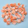 Corona de Flores Decorativa Hecha a Mano con Flores Artificiales, Flores Artificiales de 3.5 cm, Flores de Espuma con Patrón de Mármol