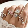 Joyería popular transfronteriza europea y americana, anillo de oro nuevo, diseño minimalista de nicho, sensación de alta gama, anillo de lujo ligero, joyería para mano de mujer, plata