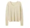 Serie DopaminaTejido Pesado Cepillado ~ Suéter de Punto de Seda y Cachemira Suave y Cómodo para Mujer, Jersey de Otoño e Invierno
