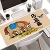 Mouse Pad Criativo de Ano Novo com Texto Espírito de Dragão para Jogos Grande High-End Espessado Resistente à Sujeira Desgastável Tapete para Mesa de Computador
