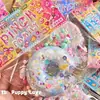 Juguete Squishy de Fruta con Cubitos de Hielo Muñeca Colgante para Niños Juguete para Aliviar el Estrés Rebote Lento Artículo Popular de Celebridad de Internet