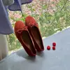Primeiro Encontro Temporada Uso Diário Sapatilhas Baixas Delicadas 2026 Verão Laço Sapatos Baixos Estampa de Leopardo Sapatos Únicos