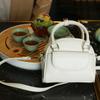 Bolsa Feminina 2026 Novo Design Coreano de Nicho Bolsa Concha Bolsa Transversal Versátil Retrô Pequena Bolsa de Mão Quadrada