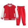 Traje de Primavera y Otoño para Niñas 2024 Nuevo Chaqueta Casual para Niños Traje de Béisbol Versátil para Niños Conjunto de Dos Piezas de Otoño e Invierno