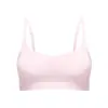 Roupa íntima fina Skim sem costura para mulheres, Sutiã fino, Sem aro, Elástico, Macio, Gola redonda, Sutiã estilo colete esportivo