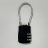 Candado de combinación de cable de acero seleccionado cuidadosamente, Candado de cable de acero para exteriores, Candado a prueba de óxido para casilleros de gimnasio, Impermeable para entrada del hogar