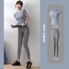 Juyitang yoga roupas femininas moda verão emagrecimento sexy corrida ginásio iniciante terno esportivo