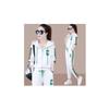 Traje Deportivo Casual Enviado para Mujer Primavera y Otoño Moda Sudadera Holgada Talla Grande con Capucha Manga Larga Conjunto de Dos Piezas