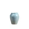 Mini Vaso de Flores Suculentas Azul e Branco Pintado à Mão Cerâmica Simples Doméstico Argila Grés Pequeno Vaso de Cerâmica Liquidação Liquidação Atacado