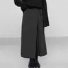 Nuevos Pantalones de Guerrero Negros Estilo Chino para Hombre, Nuevo Diseño Otoño e Invierno, Pantalones Falda Rectos de Pierna Ancha, Pantalones de Kendo, Ropa para Hombre Estilo Chino