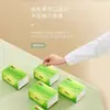 Caja Completa de 20 Servilletas de Pulpa de Madera Natural, Espesadas de Tres Capas, Toallas de Papel Resistentes al Agua para Uso Doméstico, Pañuelos Sanitarios al por Mayor