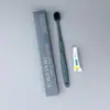 [Exclusivo para Fliggy] Suprimentos de Viagem para Hotel - Escova de Dentes Tipo B de Alta Qualidade e Conjunto de Pasta de Dente, Preto