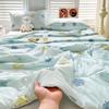 Colcha de Verão Fresca de Seda Classe A, Colcha de Ar Condicionado Sabor Sorvete, Colcha Fresca de Verão, Núcleo de Colcha Lavável à Máquina, Colcha Fina de Verão, Colcha de Verão