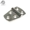 Bisagra de Acero Inoxidable 316 de Cinco Agujeros 76X38 57*38 Bisagra Engrosada para Puertas y Ventanas Gabinetes Construcción Hoja Suelta Marina