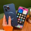 Adecuado para iPhone 17 Pintura de Metal Líquido Funda Magnética para Apple 16Pro con Película para Lente Incorporada Funda para Teléfono 14Promax X