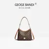2025 Nueva Moda Bolso Hobo Estampado Bolso Pequeño Moda Femenina Bolso de Hombro Versátil Bolso Cruzado Estilo Occidental de Alta Gama