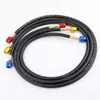 Tubería de Flúor Negra Tubería de Refrigerante para Aire Acondicionado Refrigerante Freón Plus Tubería Líquida Aire Acondicionado Doméstico y de Coche R410