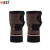 Pulsera de fibra de cobre pulsera tejida pulsera deportiva de fitness para hombre pulsera de levantamiento de pesas baloncesto pulsera deportiva de nailon cobre