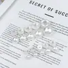 Botones de plástico con forma de hongo y perlas artificiales, botones cosidos a mano para cheongsam y traje Tang de estilo chino, cuentas redondas, accesorios para ropa de bricolaje