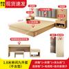 Móveis de Hotel Quarto Padrão Conjunto Completo Cama de Hotel Lençóis de Cama Quarto Pode Ser Encomendado Pousada Apartamento Cama de Solteiro e Casal Quarto para Aluguel Estilo da Cama