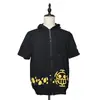 Cárdigan de manga corta de One Piece Trafalgarro Chaqueta de manga corta Camiseta de One Piece Cirujano Luo
