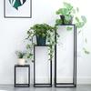 Suporte simples para vitrine de loja de roupas Prateleira para vaso de flores interno Prateleira de armazenamento para corredor de chão Mesa de água Canto Mesa lateral