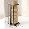 Estante de Almacenamiento para Vasos de Papel de Escritorio Dispensador de Agua para el Hogar Barra Tienda de Té con Leche Café Portavasos Desechables Estante de Almacenamiento