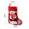 Meias de Natal, Sacolas de Presente de Natal, Meias Pequenas de Natal, Enfeites de Árvore de Natal, Itens Decorativos, Meias de Juta