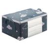 Nuvens Bolsa de Colcha Engrossada Roupas Dobráveis Saco de Tingimento Portátil Zíper Janela Roupas Guarda-roupa Saco de Armazenamento