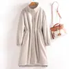Chaqueta de Trabajo de Cuero para Motocicleta Estilo Europeo y Americano con Cuello Alto, Cintura con Cordón, Bolsillos Grandes, Hombro Caído, Tallas Grandes
