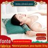 Almofada cervical de artemísia para uso doméstico, cânhamo fino, almofada de artemísia unida, combinação destacável, inflável, aquecimento elétrico, moxabustão, almofada de pescoço