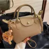 Bolso de Hombro Diseño de Nicho Bloques de Color Forma de Dumpling 2024 Otoño e Invierno Nuevo Bolso Cruzado de Hombro Bolso Simple para el Trabajo