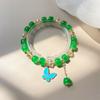 Pulsera de estilo chino de otoño limitada historia de flores alto valor de color cambio de color pulsera femenina menos pulsera de bosque joyería de esmalte coloreado al por mayor