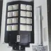 Luz solar para calle de comercio exterior africana, luz de jardín móvil integrada, sensor exterior, iluminación automática, iluminación de carretera