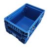 Caixa de plástico dobrável VDA KLT3147, reforçada, para logística, industrial, com tampa articulada, para personalização de caixas de armazenamento