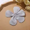 Tecido de Cetim Colorido Fresco Estilo Coreano Flor de Cinco Pétalas Acessórios de Cabelo DIY Grampo de Cabelo Acessórios para Roupas Femininas Atacado