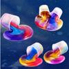 AMZ Slime Galaxia Estrella Lodo Slime Chicle Goma Shapi Lodo Jalea Leche para Sostener Lodo de Babosa de Agua Falsa