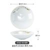 Plato Redondo Comercial Plato para Comida China Plato para Platos Calientes Platos para Platos Fríos Espesado Resistente a Caídas Imitación Porcelana Melamina Vajilla Banquete Restaurante de Banquetes