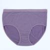 Ropa interior de algodón de color sólido para mujer, simple para estudiante, alta elasticidad, cómoda, transpirable, levanta glúteos, calzones de talla grande de talle medio