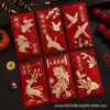 2026 Sobres Rojos de Año Nuevo Año del Caballo Año Nuevo Chino Caligrafía de Alta Gama Estilo Chino Bolsas de Sobres Rojos Festival de Primavera Sobres Universales de Dinero de la Suerte